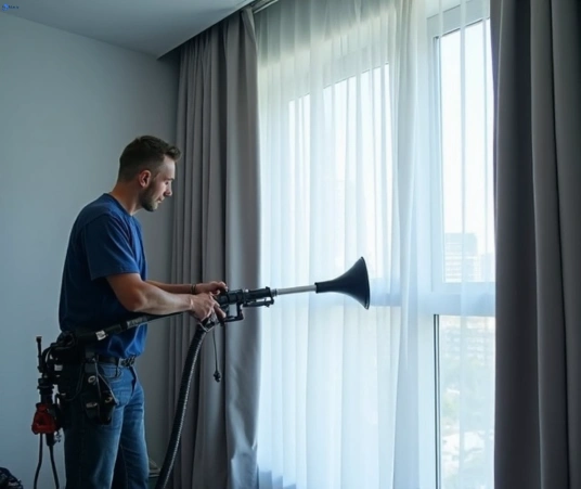 Professional commercial curtain cleaning process equipment Matty Curtain Cleaning mount-warren-park