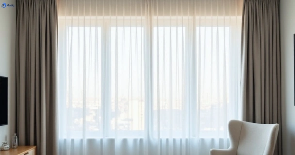 Restored vibrant drapes in mount-warren-park QLD after Matty Curtain Cleaning